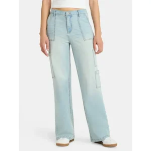 Cargo Wide Leg Jeans